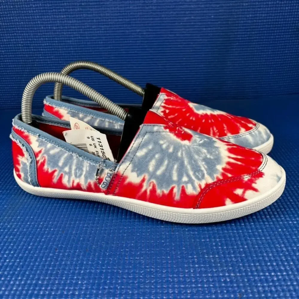 🔴 BOBS FROM SKECHERS PLUSH GRATEFUL DAY Women`s Size 9 Red Comfort Shoes 113150